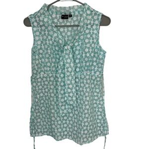 Retro Floral Tank Top M